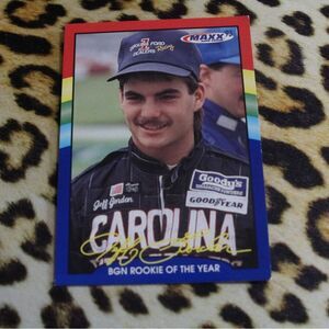 Jeff Gordon 10 of 20 NASCAR Card